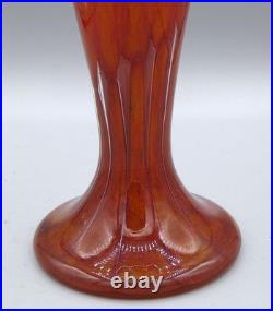 Vase pate de verre VERLYS Art Déco série Hautot décor intercalaire Era Daum Vase pate de verre VERLYS Art Déco série Hautot décor intercalaire Era Daum