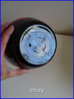 Vase verre Antonin Ruckl Bohémian Glass Art Déco