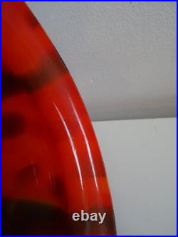 Vase verre Antonin Ruckl Bohémian Glass Art Déco