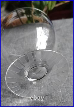 Verre Daum Cristal. Art Déco. Bon État. Signés. Apéritif. Bistrot. France