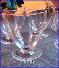 Verre Daum Cristal. Art Déco. Bon État. Signés. Apéritif. Bistrot. France