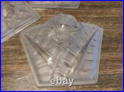 Verrerie d'art Deguè (David Gueron) Verrerie de lustre ou Appliques Art Déco