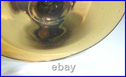 Verres Art Déco Vers 1930 En Verre Irisé Doré B-K57