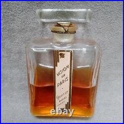 Vision de Paris Gueldy rare extrait de parfum ancien Art déco années 1920 1930